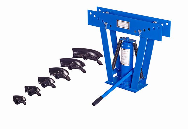 12 ton hydraulic pipe bender T60012 with die set, blue